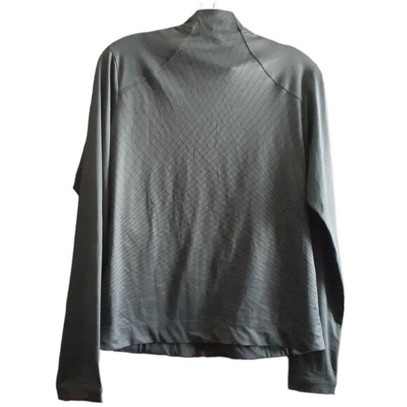 Nike Golf Dri-Fit Jacket Full Zip Gray Embroidered Logo S Activewear - Picture 10 of 11